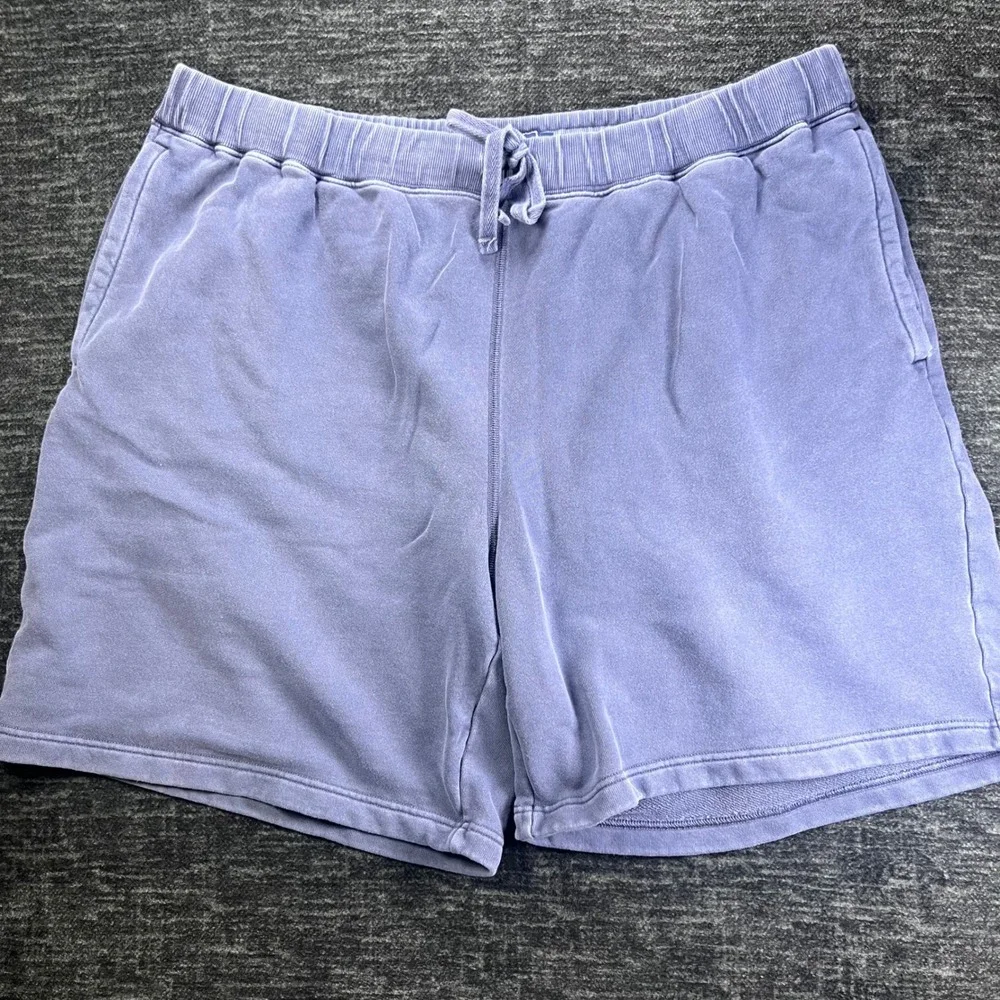 Vineyard Vines Sweat Shorts Mens XXL Blue Elastic Drawstring French Terry 0356